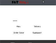 Tablet Screenshot of fatwillys.com